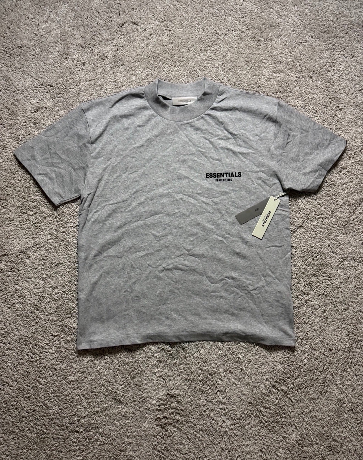 Essentials Dark Oatmeal Tee
