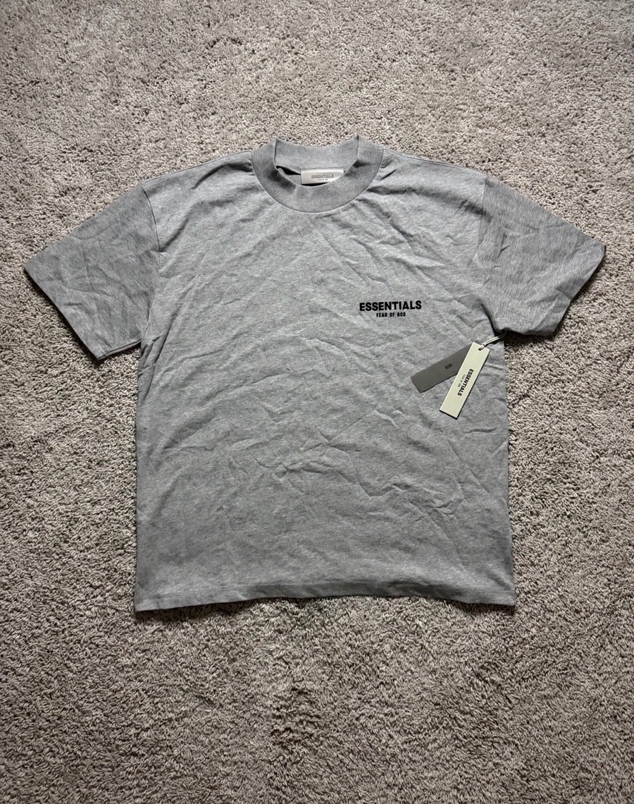 Essentials Dark Oatmeal Tee