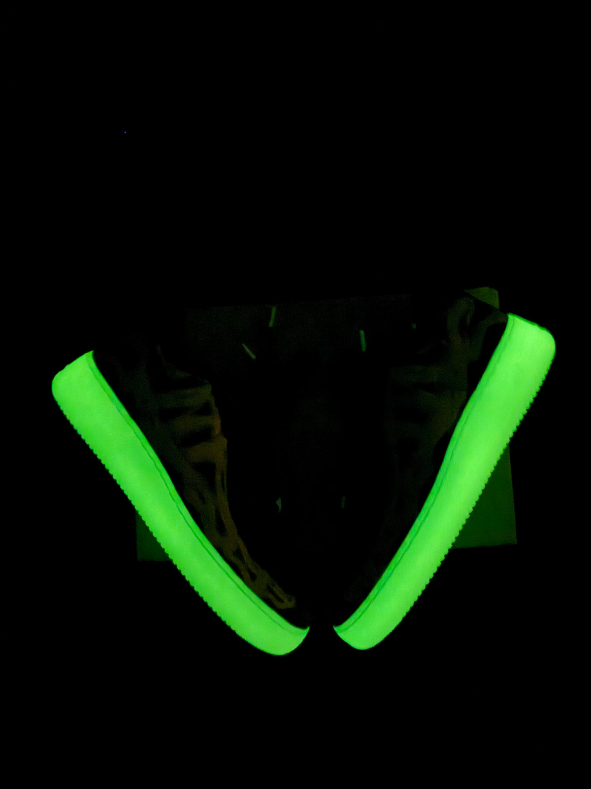 AF1 Purple Halloween “Skeleton” Brand new (Glow In Dark)