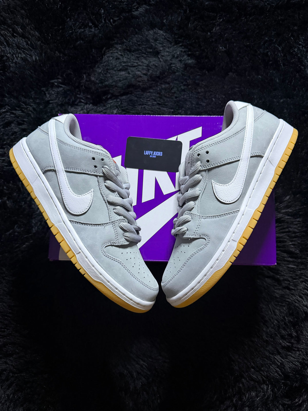 Nike Dunk low SB “Wolf Grey Gum” Brand new