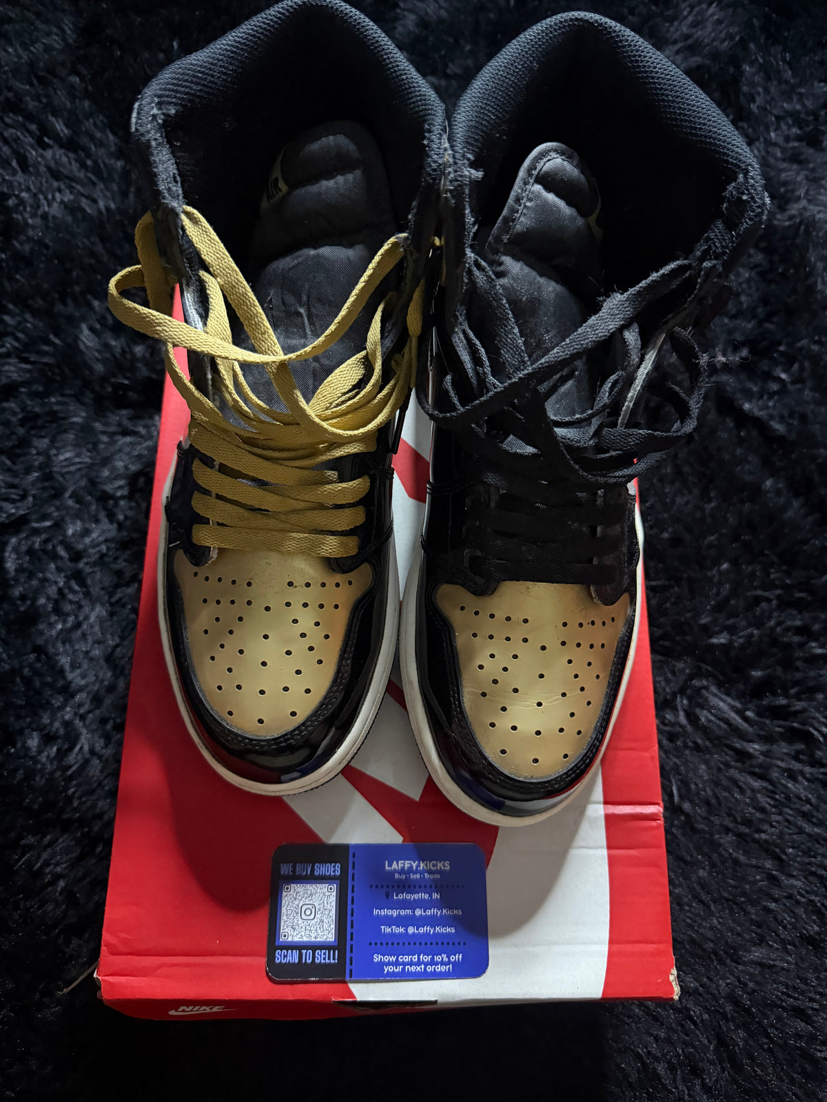 Jordan 1 High“NRG Gold Toe” Pre-Owned