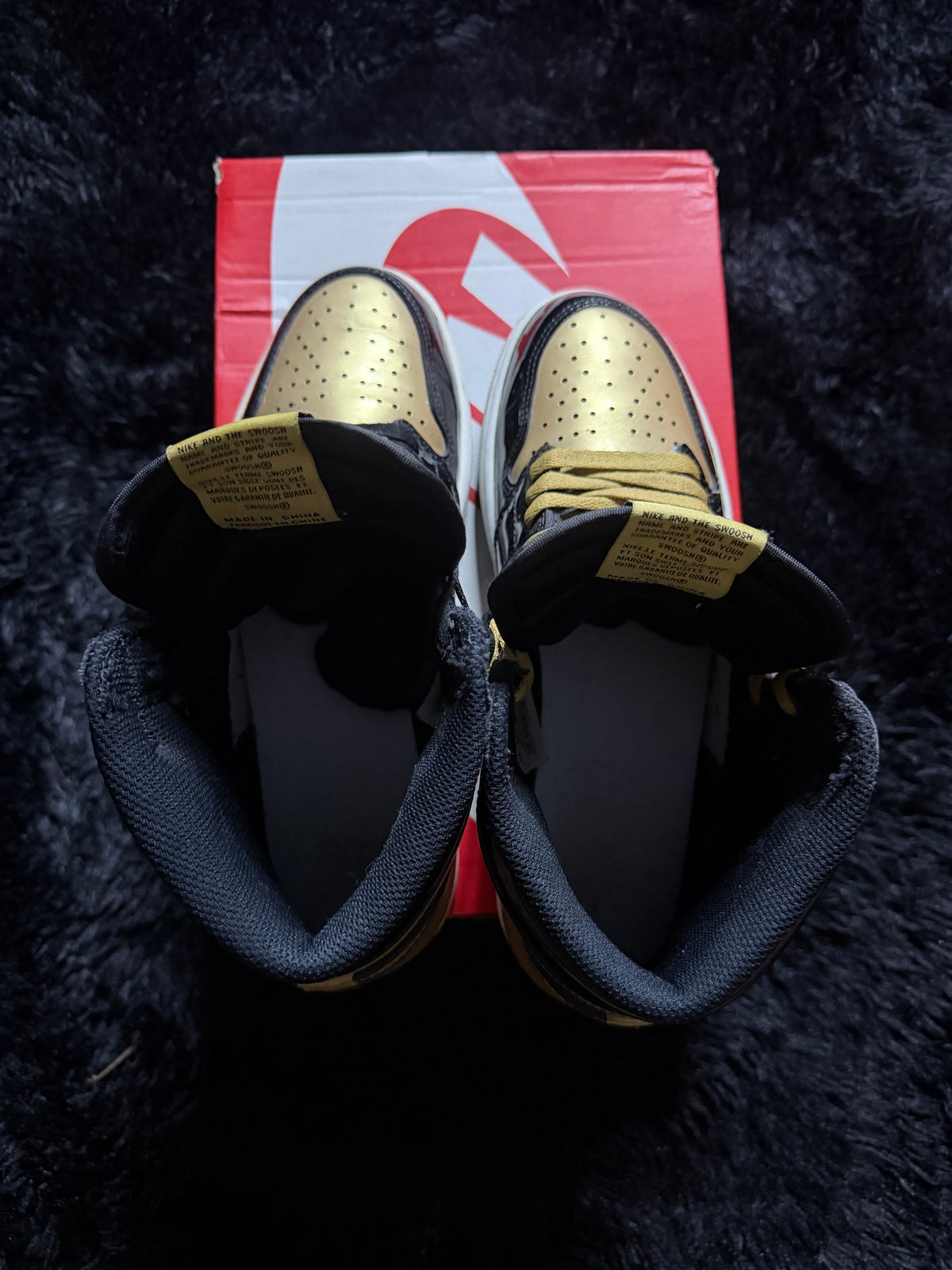 Jordan 1 High“NRG Gold Toe” Pre-Owned