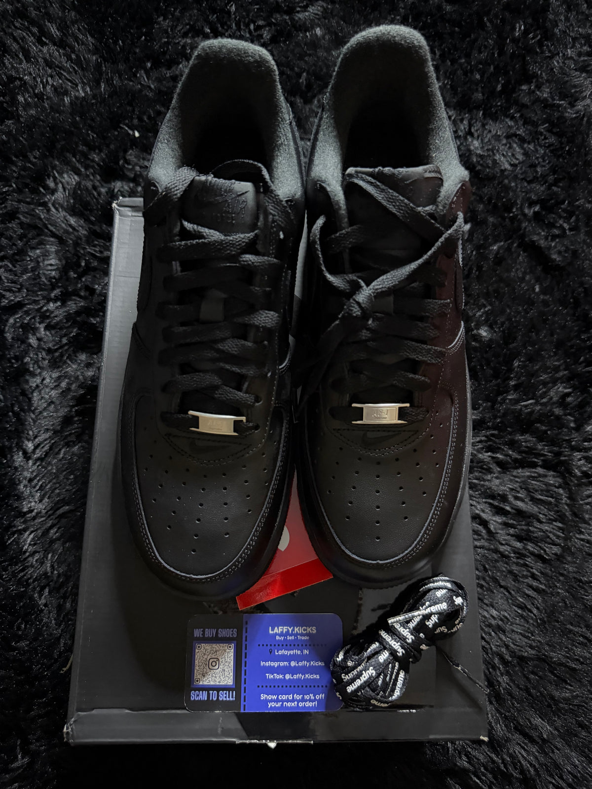 Nike Supreme Black AF1 Brand new