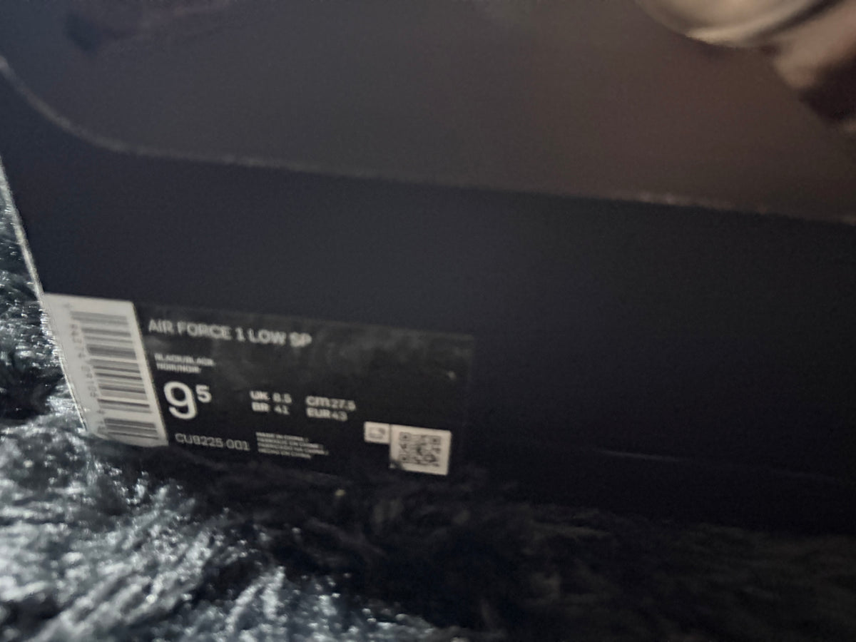 Nike Supreme Black AF1 Brand new