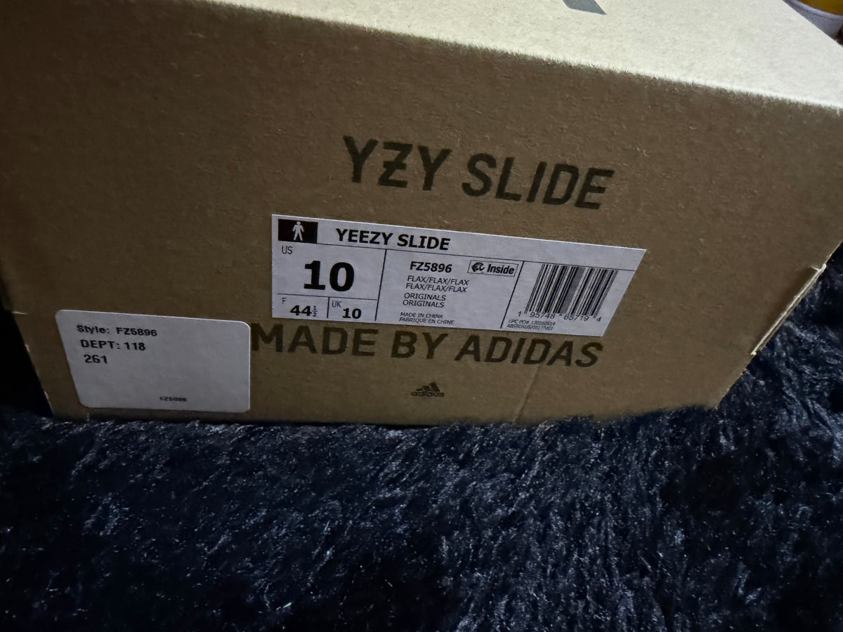 Yeezy Slide “Flax” Brand new