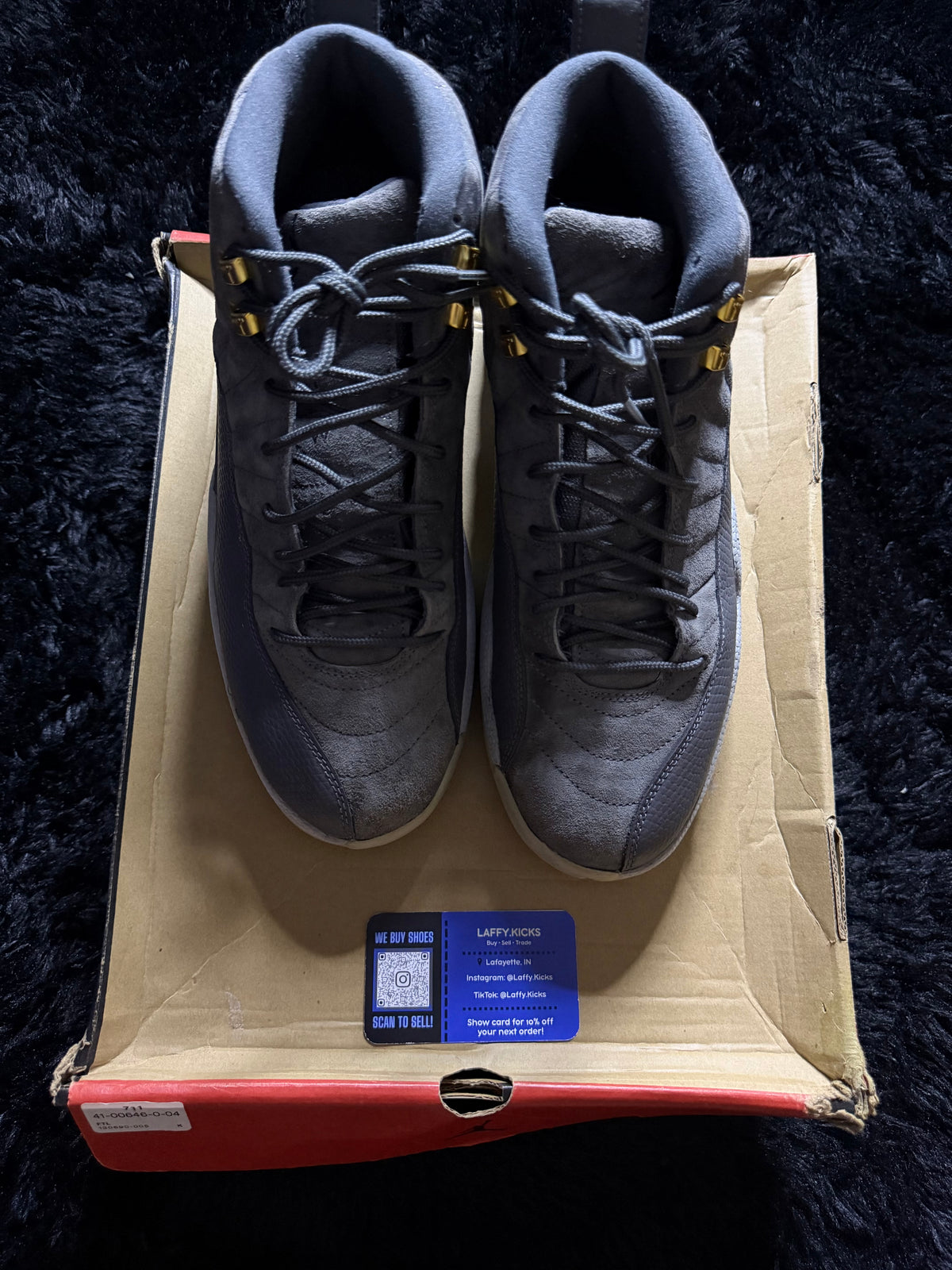 Jordan 12 “Dark Grey” Pre-Owned