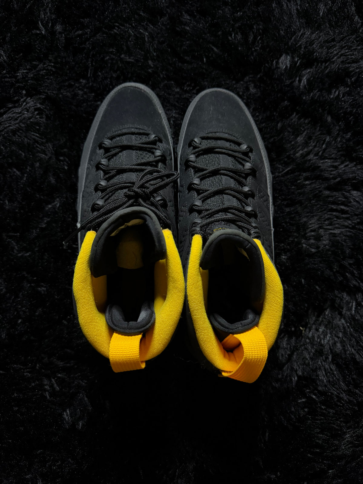Jordan 9 “University Gold” Brand new