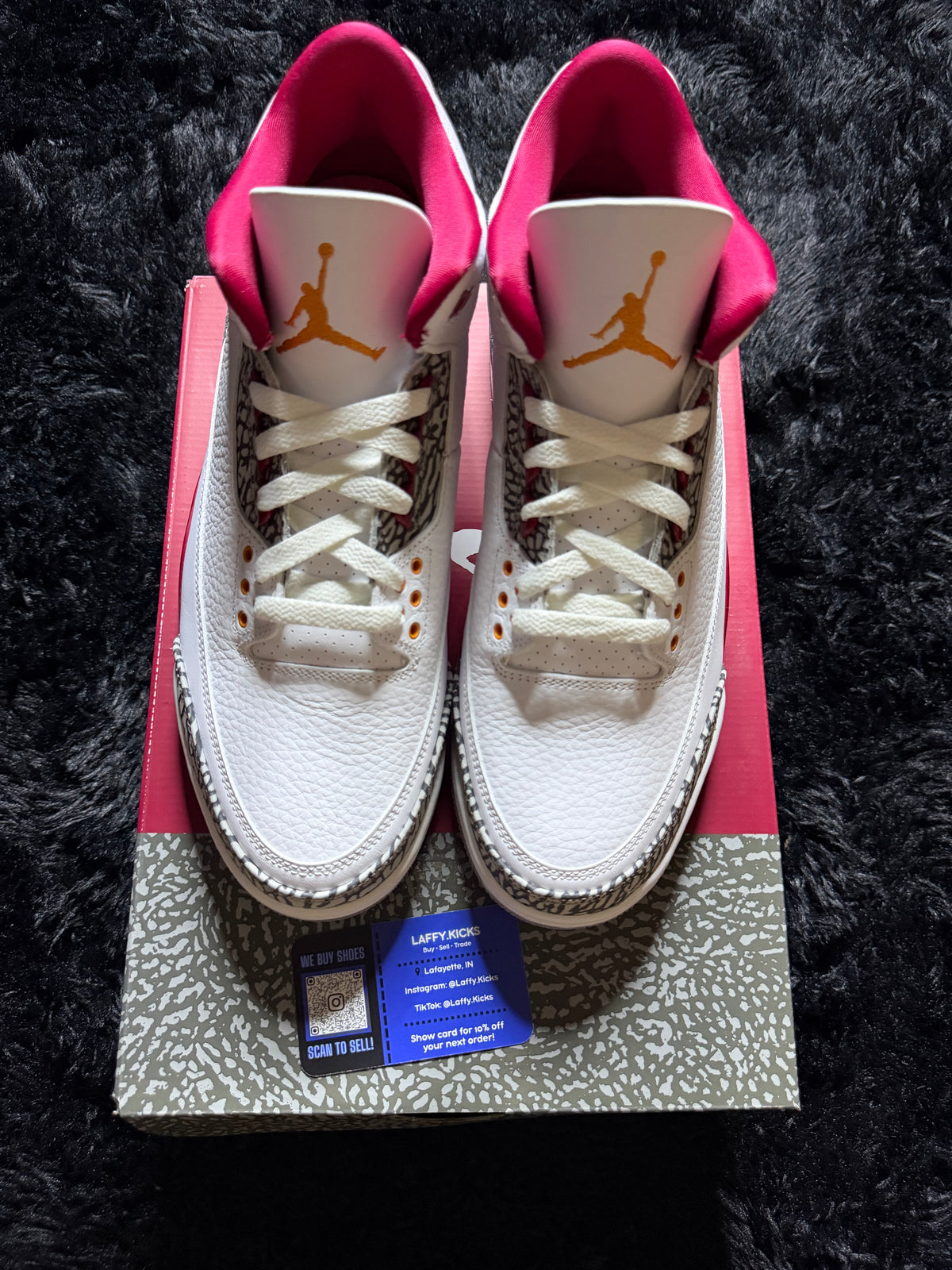 Jordan 3 “Cardinal Red” Brand new