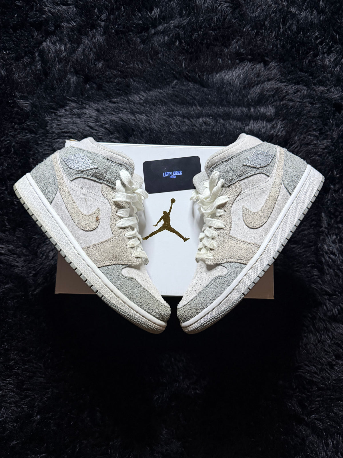 Jordan 1 mid grey Pre-Owned